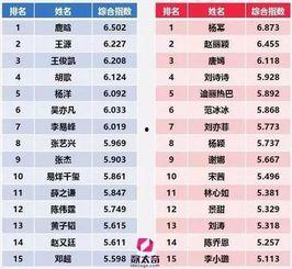 明星综合榜,实力与人气并存的璀璨之星